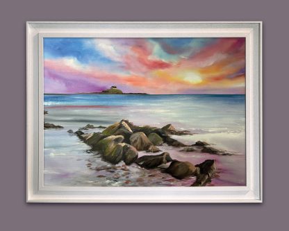'Church in the Sea'  Original Painting - Image 2