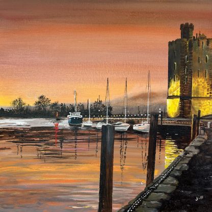 'Calmer Waters'  Original Painting