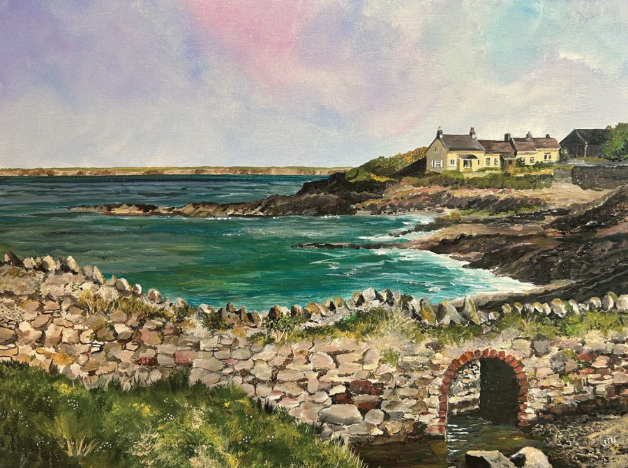 Painting commissions in Pembrokeshire: St Bride's Haven