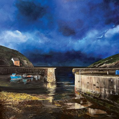 'Pilot's House' Original Painting. (Porthgain)