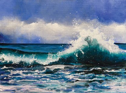 'Sea Splash Summer' Original Painting.
