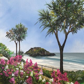 'Tenby Trees' Original Painting.