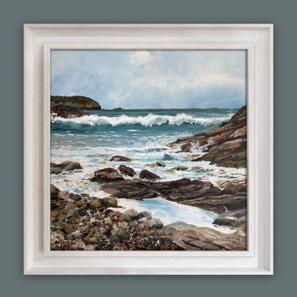 'The Sheep Wash' (Little Haven) Original Painting. - Image 2