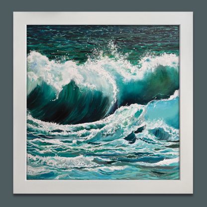 'A Kiss from the Ocean'. Original Painting. - Image 2