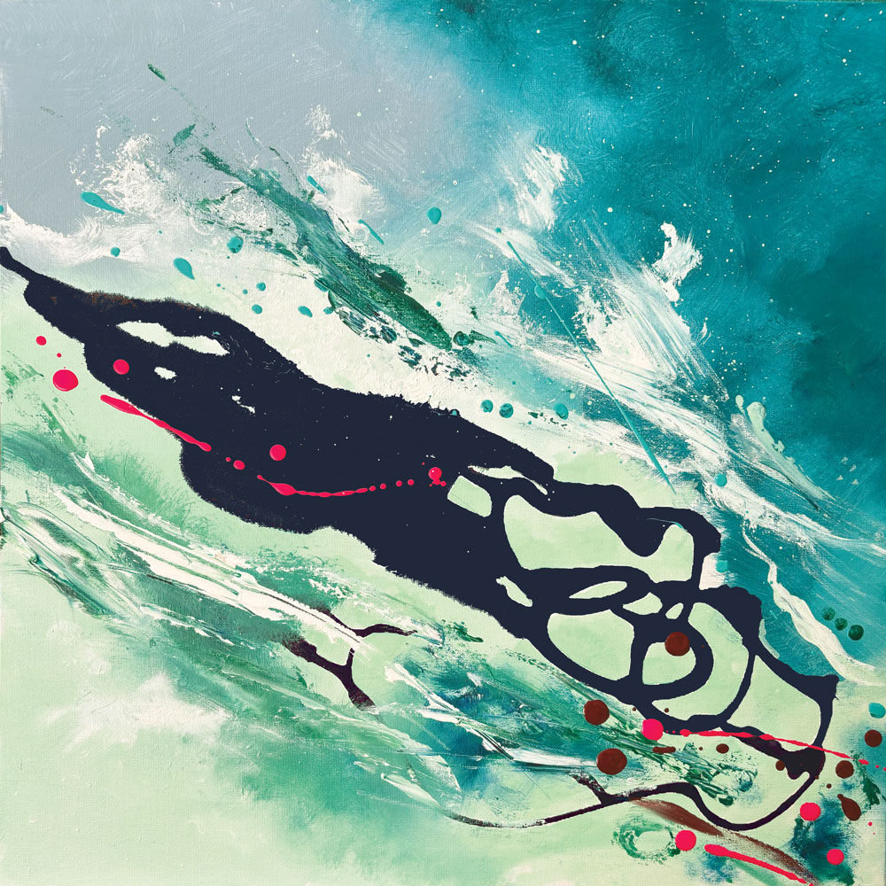 'Blue Monday'. Original Painting.